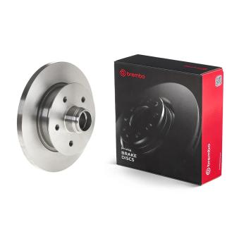 Jeu de 2 disques de frein avant BREMBO [08.5177.20]