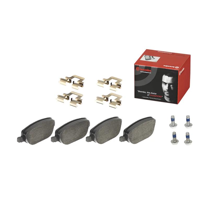 Jeu de 4 plaquettes de frein arrière BREMBO P 23 109 - Visuel 1