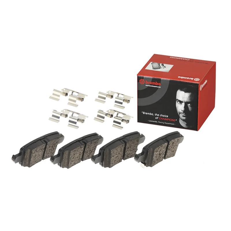Jeu de 4 plaquettes de frein arrière BREMBO P 59 090 - Visuel 1