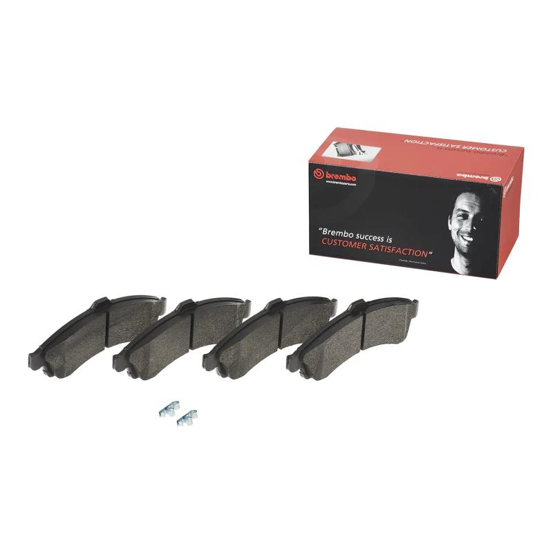 Jeu de 4 plaquettes de frein avant BREMBO P 10 009 - Visuel 1
