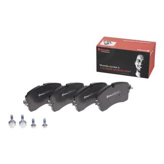 Jeu de 4 plaquettes de frein avant BREMBO OEM HJ322K021EA