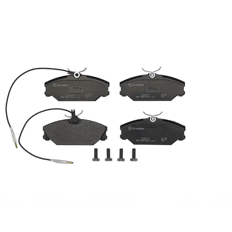 Jeu de 4 plaquettes de frein avant BREMBO P 68 014 - Visuel 2