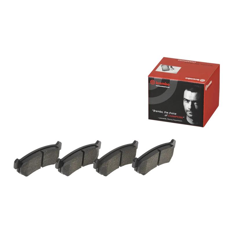 Jeu de 4 plaquettes de frein arrière BREMBO P 10 001 - Visuel 1