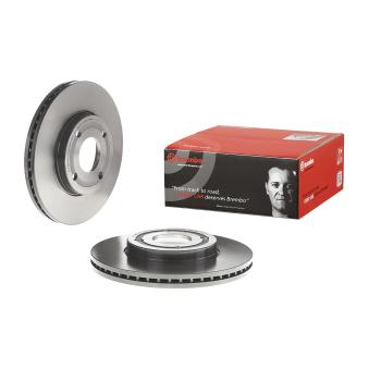 Jeu de 2 disques de frein avant BREMBO [09.C760.11]