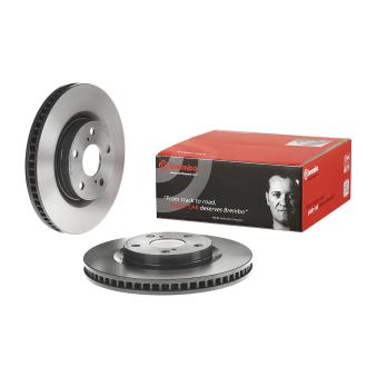 Jeu de 2 disques de frein avant BREMBO [09.A417.11]