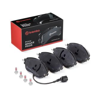 Jeu de 4 plaquettes de frein avant BREMBO P 85 144 pour MITSUBISHI GALANT 1.0 TSI - 110cv