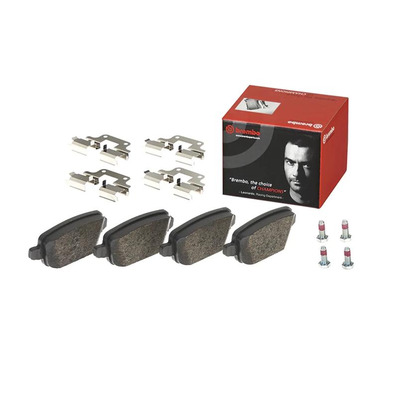 Jeu de 4 plaquettes de frein arrière BREMBO P 44 017 - Visuel 1