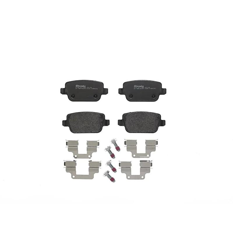 Jeu de 4 plaquettes de frein arrière BREMBO P 44 017 - Visuel 2