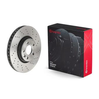 Jeu de 2 disques de frein avant BREMBO OEM 6G9N2C375DB