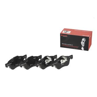 Jeu de 4 plaquettes de frein avant BREMBO [P 56 037]