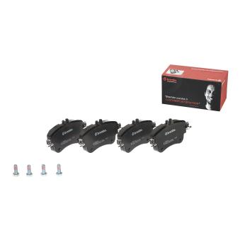 Jeu de 4 plaquettes de frein avant BREMBO [P 50 094]