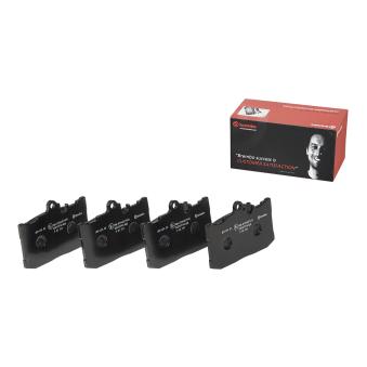 Jeu de 4 plaquettes de frein avant BREMBO OEM 0446530410