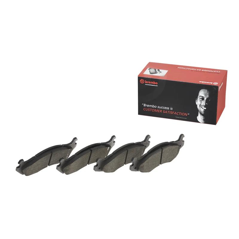 Jeu de 4 plaquettes de frein avant BREMBO P 37 001 - Visuel 1