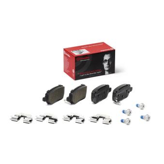 Jeu de 4 plaquettes de frein arrière BREMBO [P 30 120]