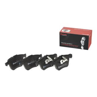 Jeu de 4 plaquettes de frein avant BREMBO OEM T2R10202