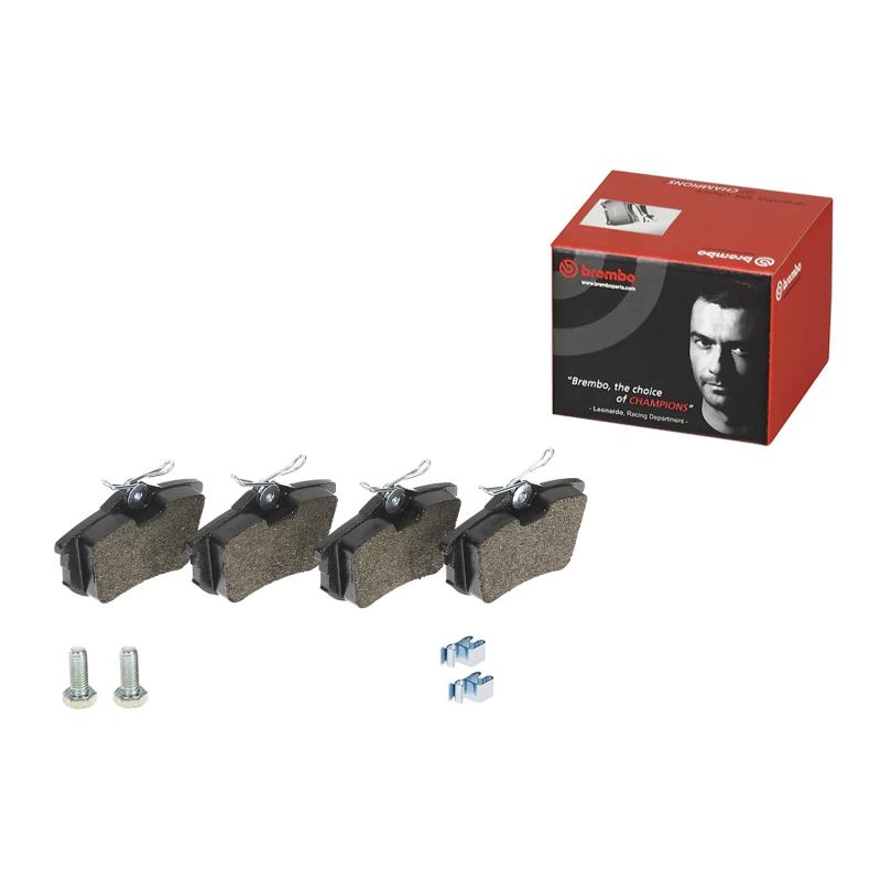 Jeu de 4 plaquettes de frein arrière BREMBO P 54 023 - Visuel 1