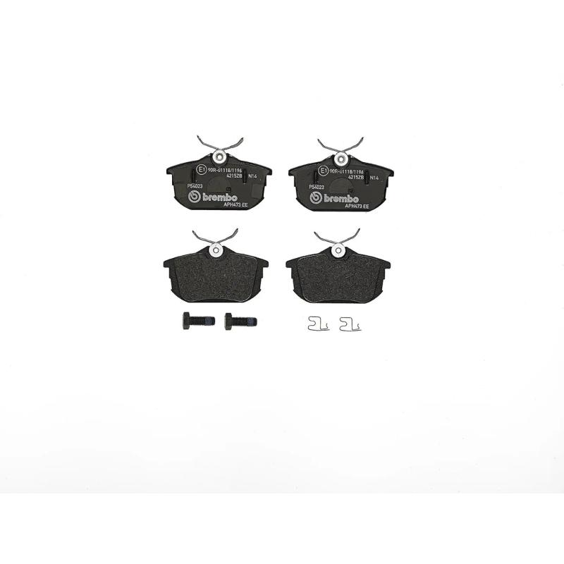 Jeu de 4 plaquettes de frein arrière BREMBO P 54 023 - Visuel 2