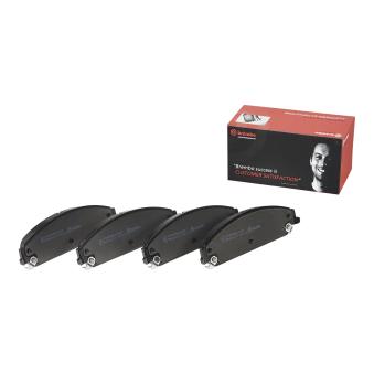 Jeu de 4 plaquettes de frein avant BREMBO OEM k05142558ab