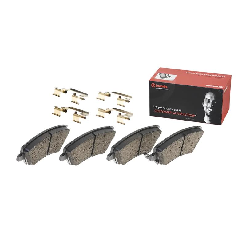 Jeu de 4 plaquettes de frein avant BREMBO P 30 107 - Visuel 1