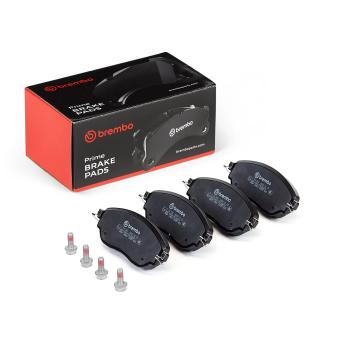 Jeu de 4 plaquettes de frein avant BREMBO OEM 6000620046