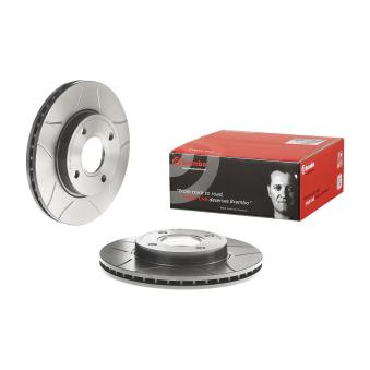 Jeu de 2 disques de frein avant BREMBO OEM 98ab1125bd