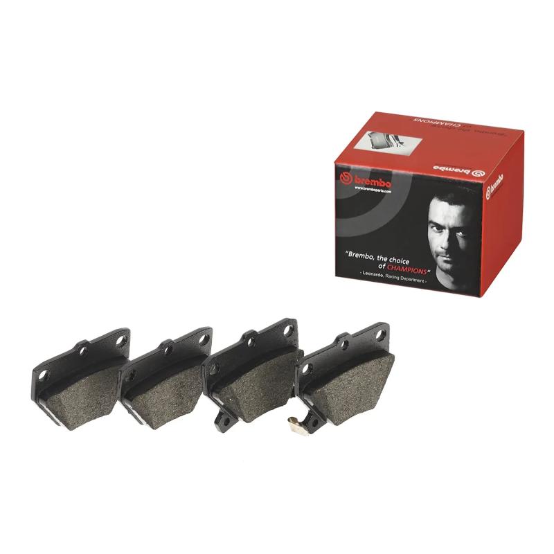 Jeu de 4 plaquettes de frein arrière BREMBO P 83 052 - Visuel 1