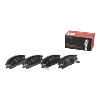 Jeu de 4 plaquettes de frein avant BREMBO OEM 45022sa6600