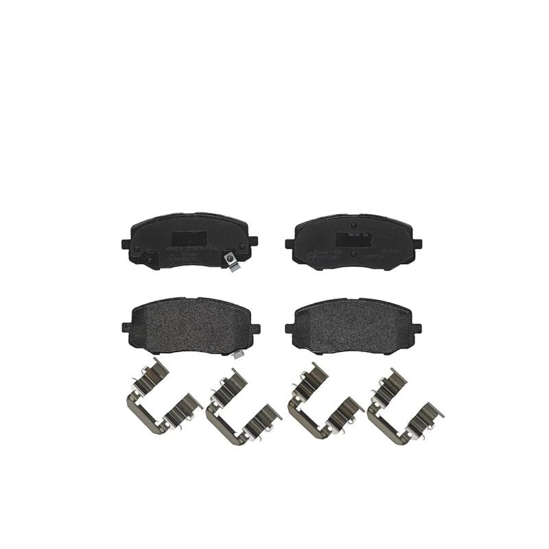 Jeu de 4 plaquettes de frein avant BREMBO P 30 045 - Visuel 2