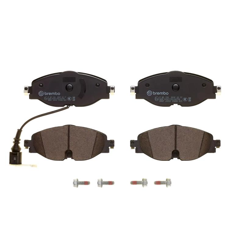 Jeu de 4 plaquettes de frein avant BREMBO P 85 126 - Visuel 2