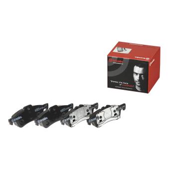 Jeu de 4 plaquettes de frein arrière BREMBO P 06 032 pour MINI MINI Cooper S - 170cv