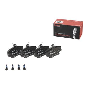 Jeu de 4 plaquettes de frein avant BREMBO [P 68 038]