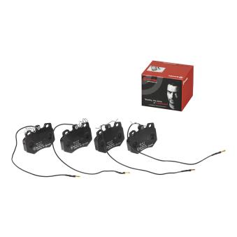 Jeu de 4 plaquettes de frein avant BREMBO OEM 1611458580