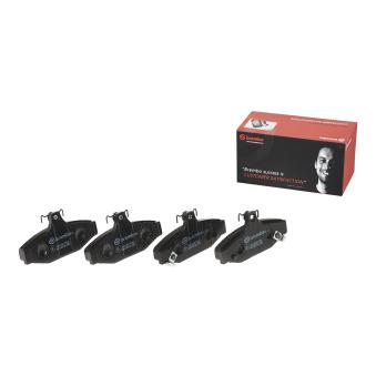 Jeu de 4 plaquettes de frein arrière BREMBO OEM 4841305000