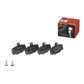Jeu de 4 plaquettes de frein arrière BREMBO OEM 440603F025