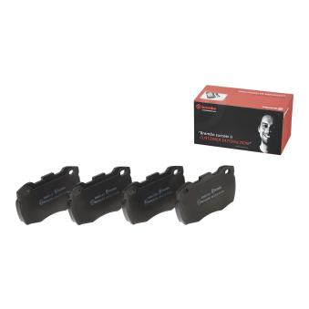 Jeu de 4 plaquettes de frein avant BREMBO OEM SFP000260
