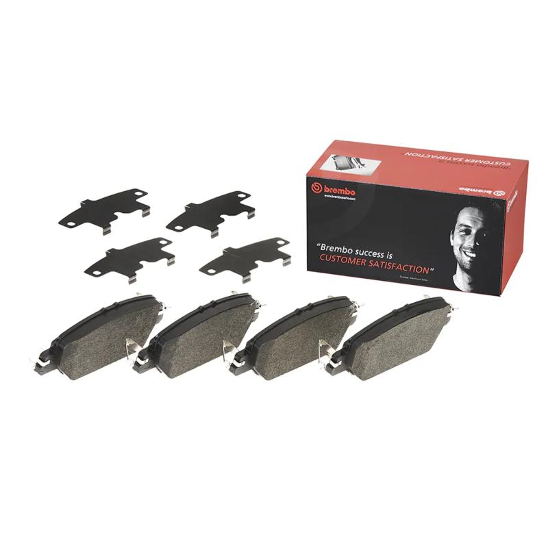 Jeu de 4 plaquettes de frein arrière BREMBO P 28 097 - Visuel 1