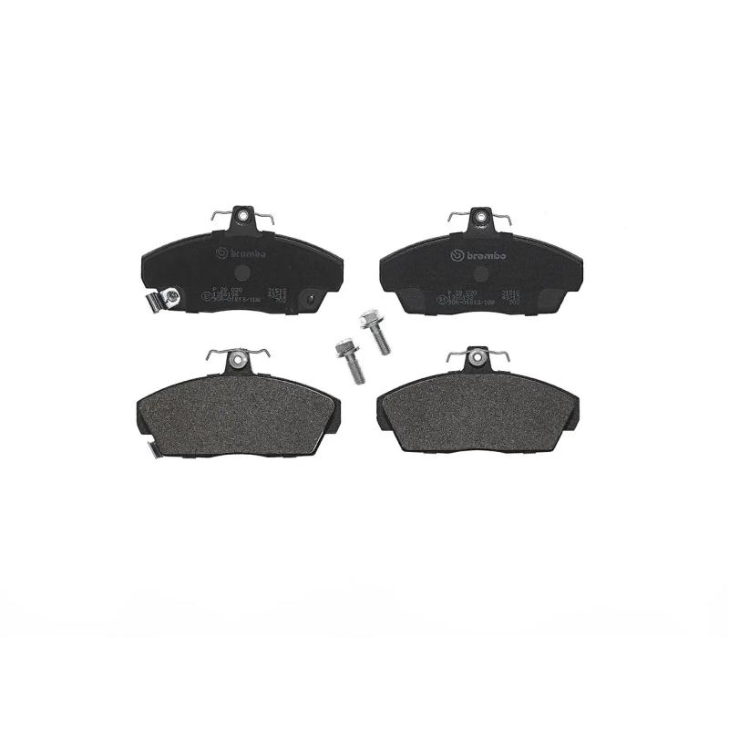 Jeu de 4 plaquettes de frein avant BREMBO P 28 020 - Visuel 2