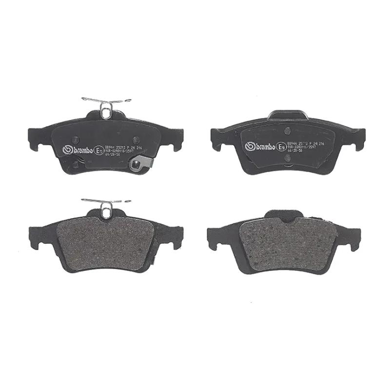 Jeu de 4 plaquettes de frein arrière BREMBO P 24 216 - Visuel 2