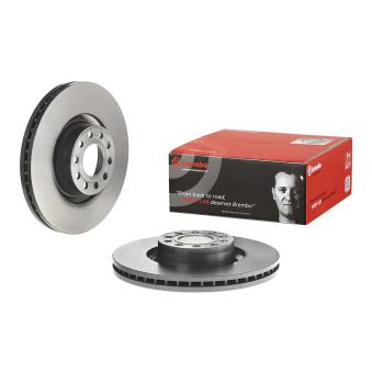 Jeu de 2 disques de frein avant BREMBO 09.8324.11 pour AUDI A8 3.0 quattro - 220cv