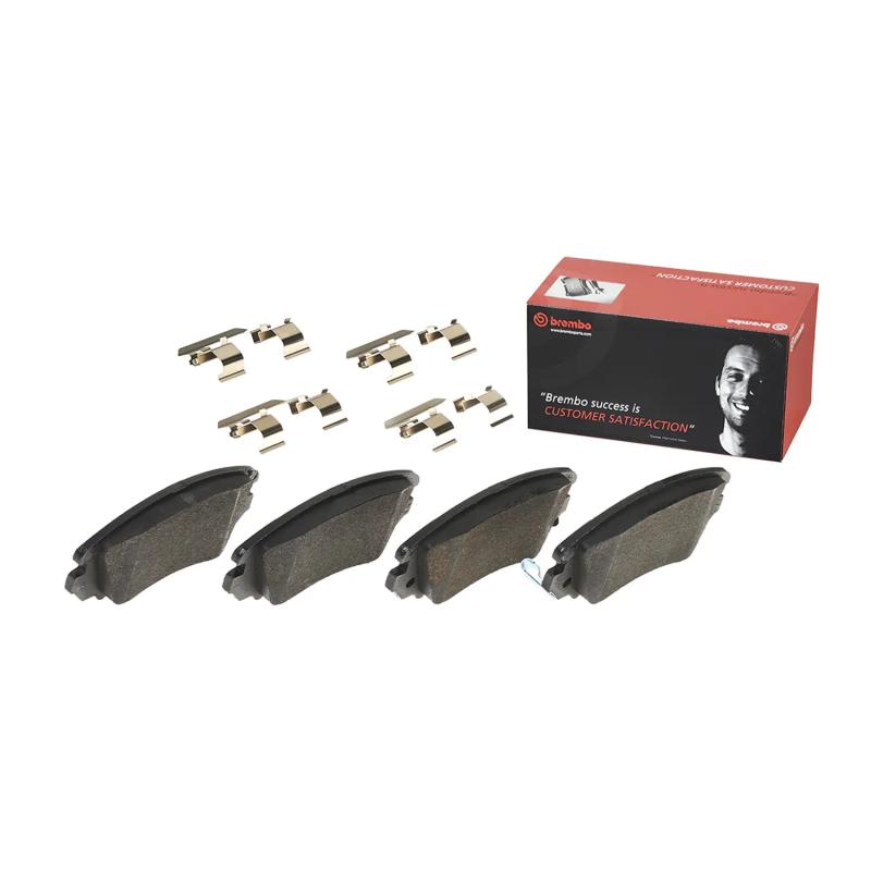 Jeu de 4 plaquettes de frein avant BREMBO P 30 043 - Visuel 1