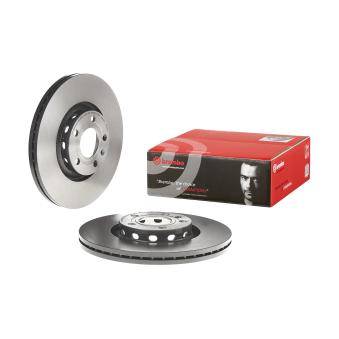Jeu de 2 disques de frein avant BREMBO 09.8690.11 pour VOLKSWAGEN PASSAT 2.8 4motion - 190cv