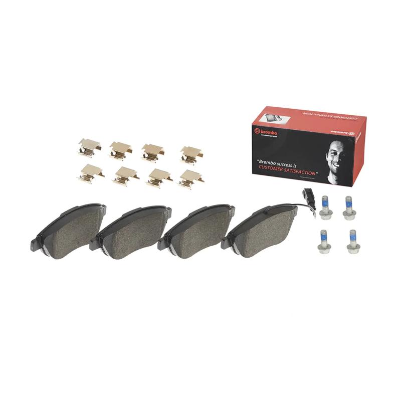 Jeu de 4 plaquettes de frein avant BREMBO P 23 087 - Visuel 1
