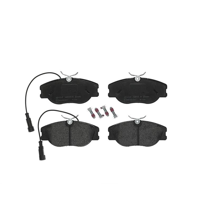 Jeu de 4 plaquettes de frein avant BREMBO P 23 066 - Visuel 2