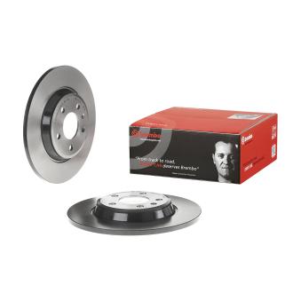 Jeu de 2 disques de frein arrière BREMBO 08.A759.11 pour AUDI A5 RS 5 quattro - 450cv
