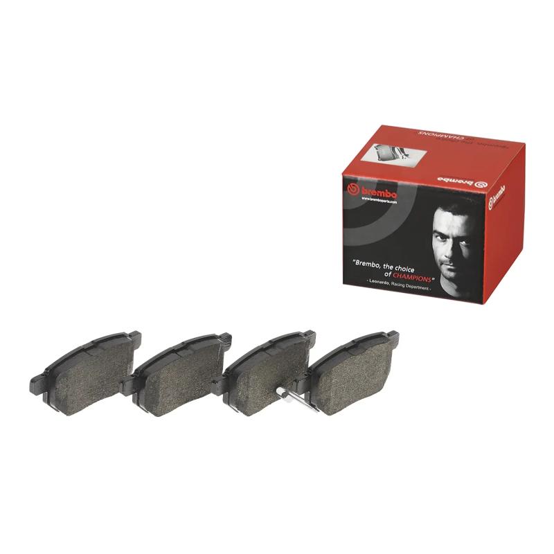 Jeu de 4 plaquettes de frein arrière BREMBO P 83 133 - Visuel 1