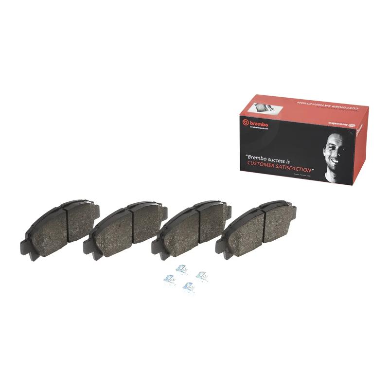Jeu de 4 plaquettes de frein avant BREMBO P 83 028 - Visuel 1