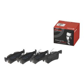 Jeu de 4 plaquettes de frein arrière BREMBO [P 61 126]