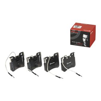 Jeu de 4 plaquettes de frein avant BREMBO OEM 95650935