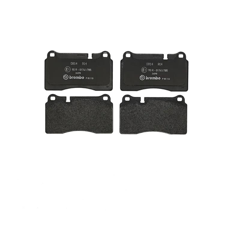 Jeu de 4 plaquettes de frein avant BREMBO P 85 110 - Visuel 2