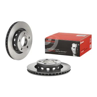 Jeu de 2 disques de frein arrière BREMBO 09.D230.11 pour AUDI A6 S6 quattro - 340cv